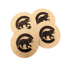 Chicago Cubs Cork Coasters