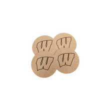 University of Wisconsin Badgers Cork Coasters