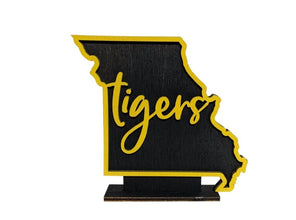 University of Missouri Tigers Mini Shelf Sign - R2 Creative Designs