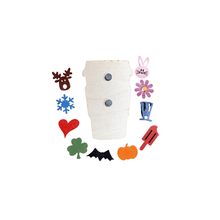 Magnetic Seasonal/Holiday Coffee Magnet - R2 Creative Designs