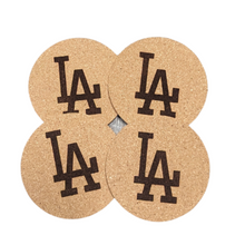 Los Angeles Dodgers Cork Coaster Set