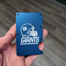 New York Giants Engraved Slim Wallet
