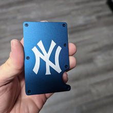 New York Yankees Engraved Slim Wallet