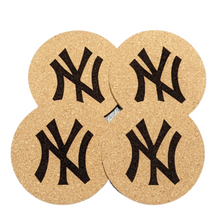 New York Yankees Cork Coaster Set