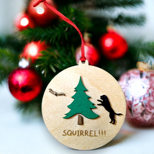 Christmas Story Squirrel Ornament