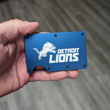 Detroit Lions Engraved Slim Wallet