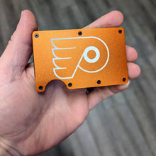 Philadelphia Flyers Engraved Metal Slim Wallet