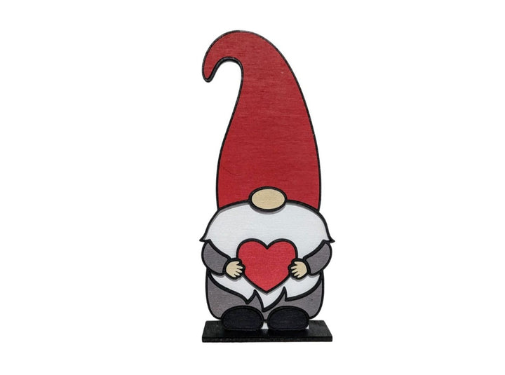 Gnome Valentine's Day Stand - R2 Creative Designs
