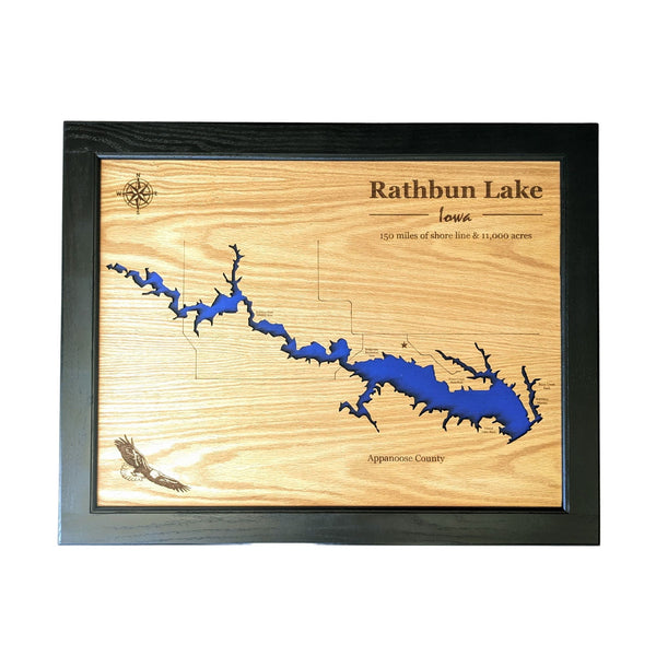Lake 3D Art - Any Lake - Personalize - R2 Creative Designs